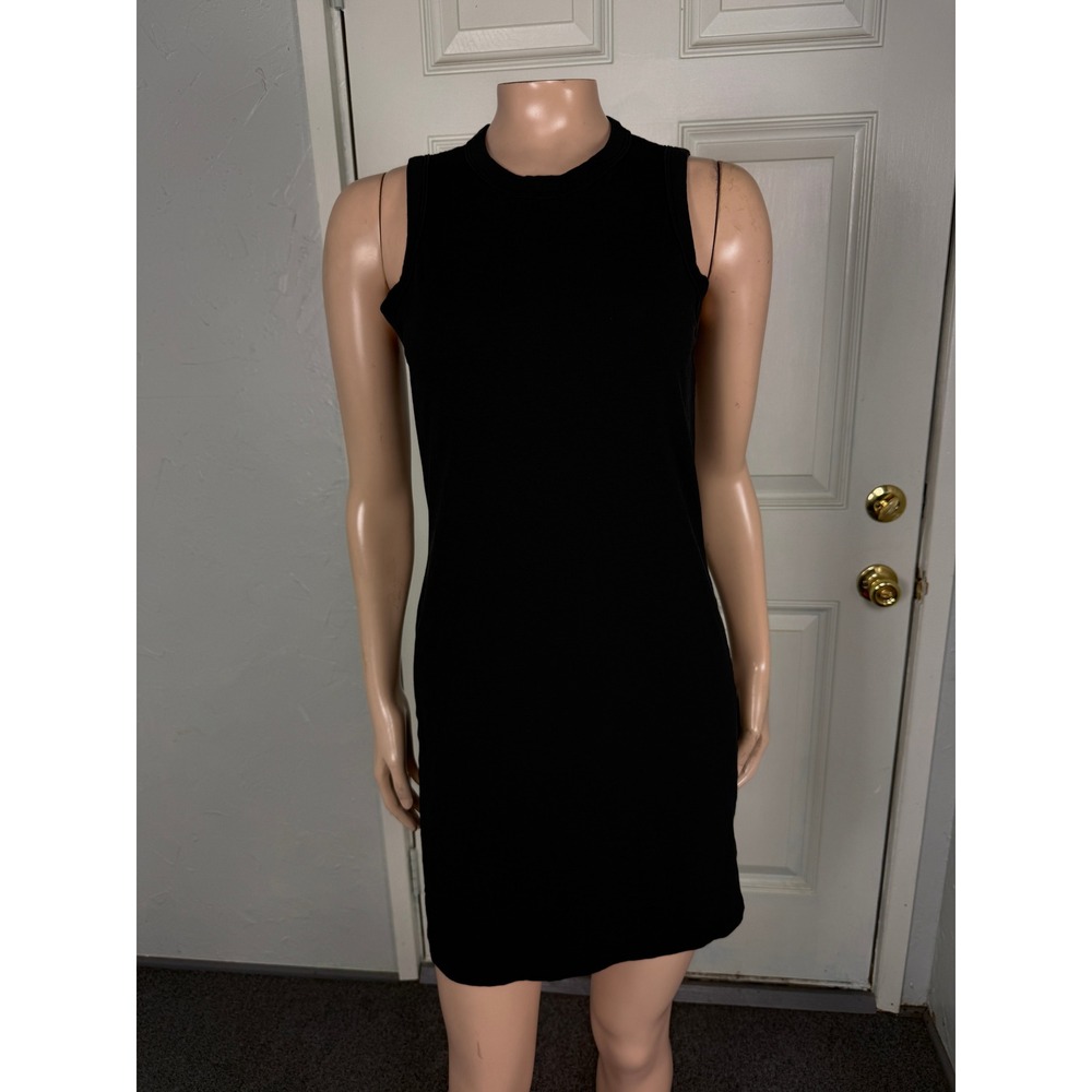 Lululemon Dress XS Knit Crew neck Sleeveless Cotton Stretch Mini W17